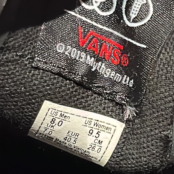 Vans Led Zeppelin Shoes Men’s 8.0 Women’s 9.5 NEW NO BOX - Picture 6 of 6